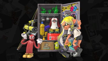 【スプラトゥーン3】こんなデカイ置物沢山だしといてロッカーのみとかなにも置けないじゃん…